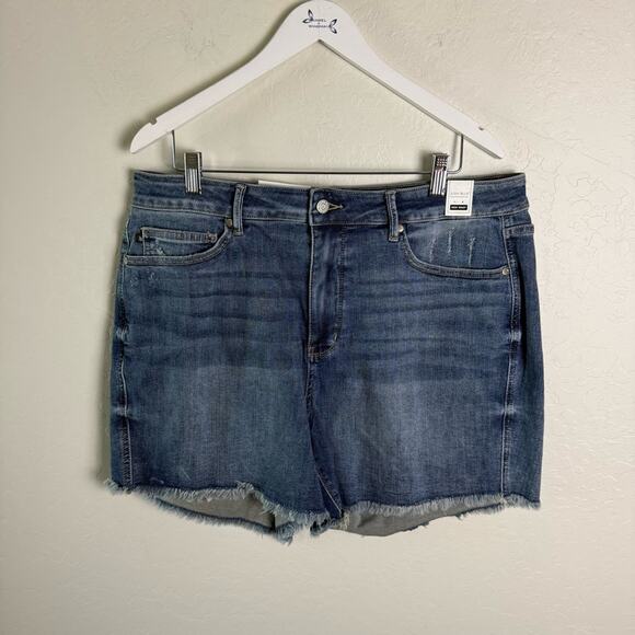 Judy Blue Curvy Lilly Tummy Control High Rise Shorts 2XL NWOT JB150235 MD-CO - Picture 3 of 13